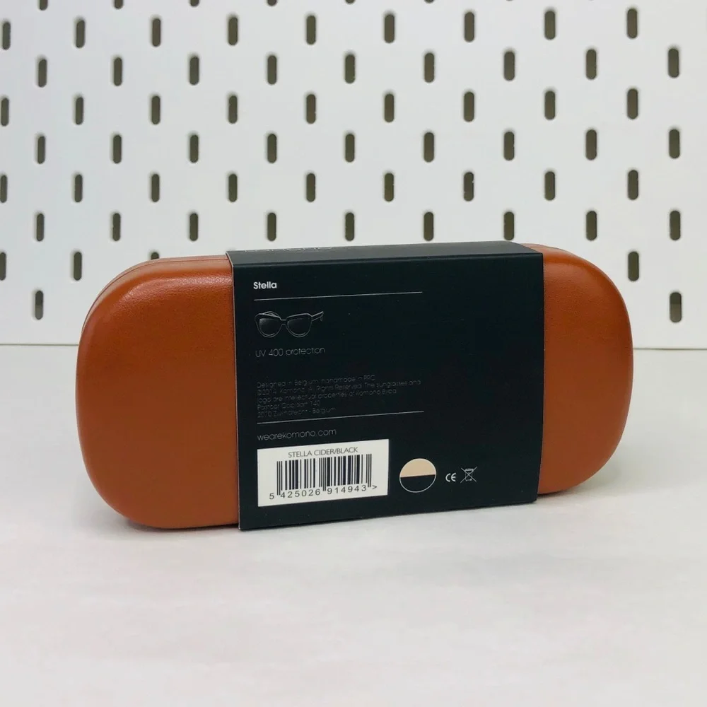 KOMONO sunglasses cat eye Stella Cider Black gold - Picture 10 of 10